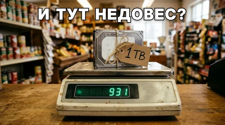 Куда пропадают 69 гигабайт с каждого терабайта и почему за это судились с производителями