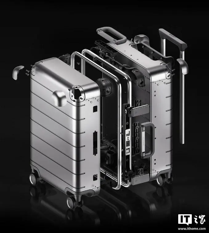 Xiaomi выпустила металлический чемодан Mijia с бесшумными колёсами и кодовым замком