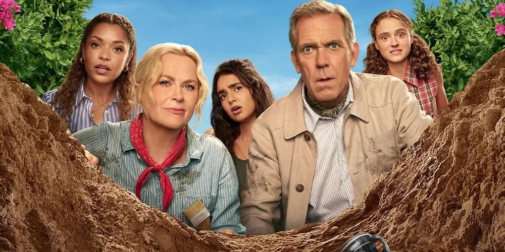 Эми Полер и Хью Лори в трейлере сериала «Раскопки»