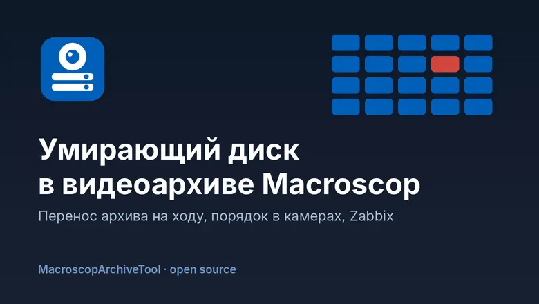 Macroscop Archive Tool
