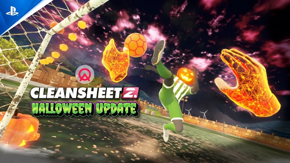CleanSheet Soccer 2 встречает Хэллоуин жутким полем и футболистами с тыквами вместо голов