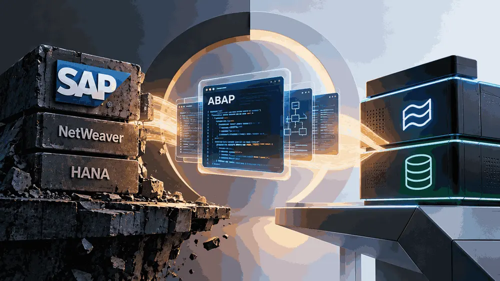 SAP без SAP: как сохранить ABAP-приложения и заменить NetWeaver и HANA российским ПО
