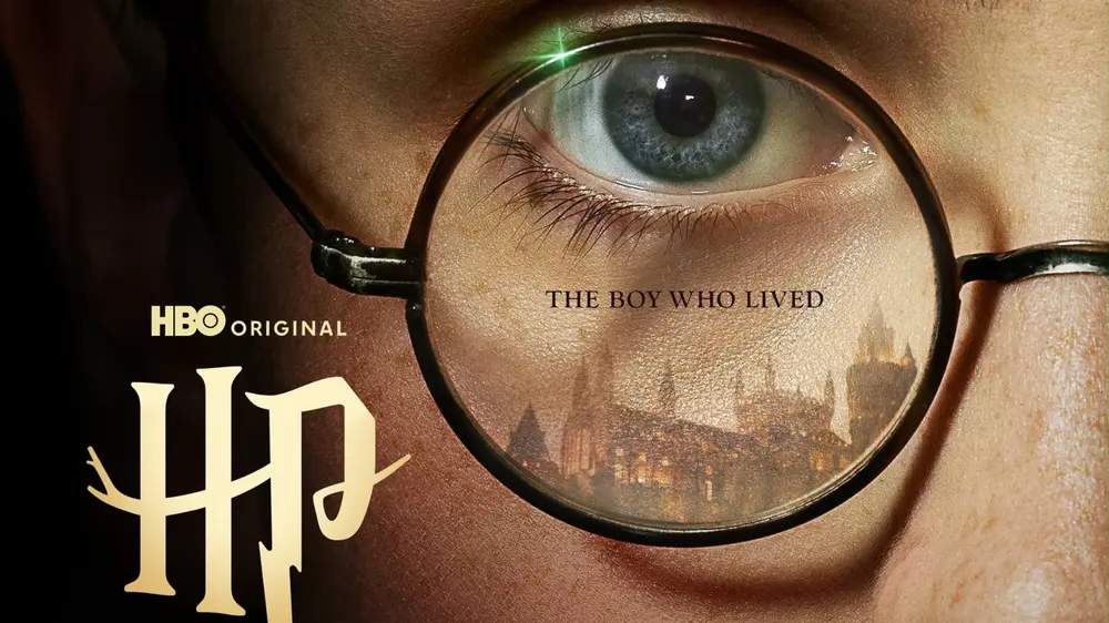 HBO показала первый постер сериала "Гарри Поттер": Хогвартс отражается в очках юного волшебника
