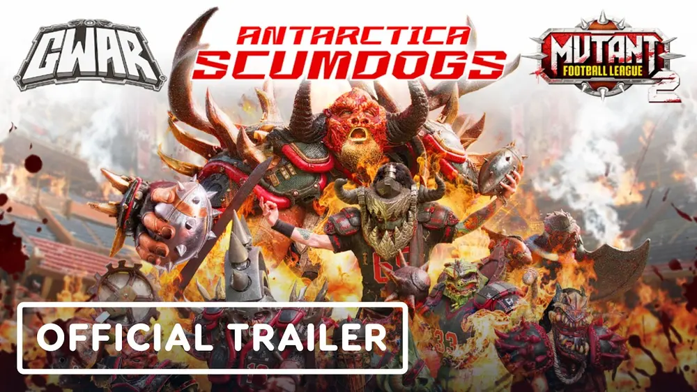 Дополнение GWAR: Antarctica Scumdogs уже доступно в Mutant Football League 2 с межгалактической резнёй