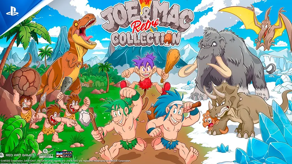 Joe & Mac Retro Collection объединила три классических платформера в одной коллекции