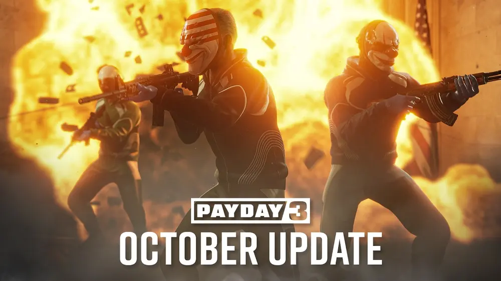 Payday 3 получила крупное октябрьское обновление и набор Guns Blazin' Crimebond в стиле Дикого запада