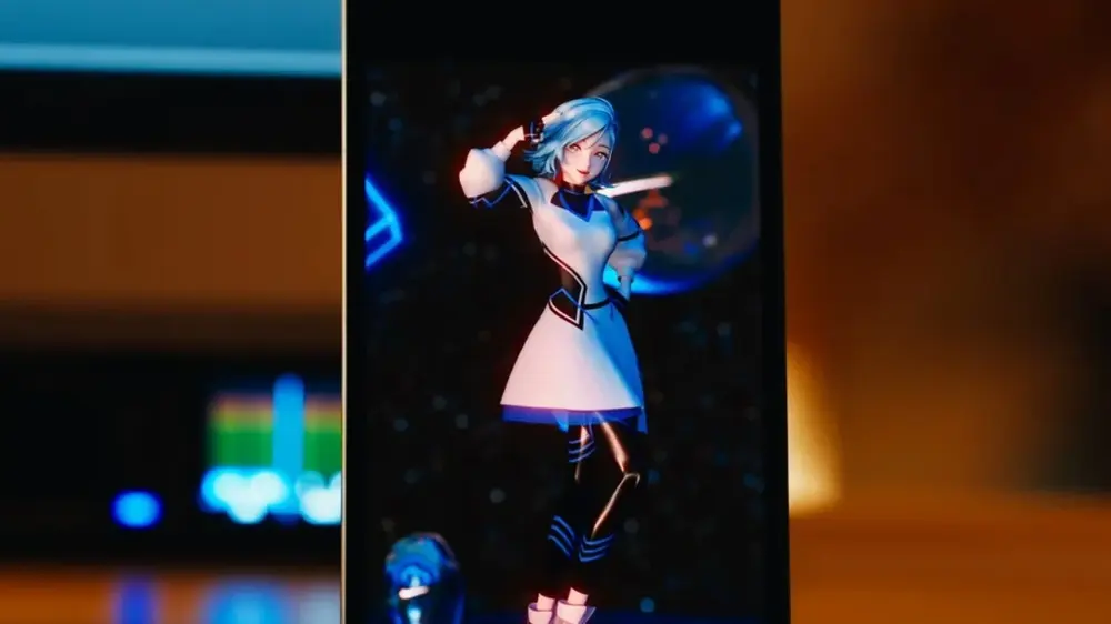 Sony анонсировалf ELF-MN1 — дисплей для отображения пространственной реальности c 3D-персонажами