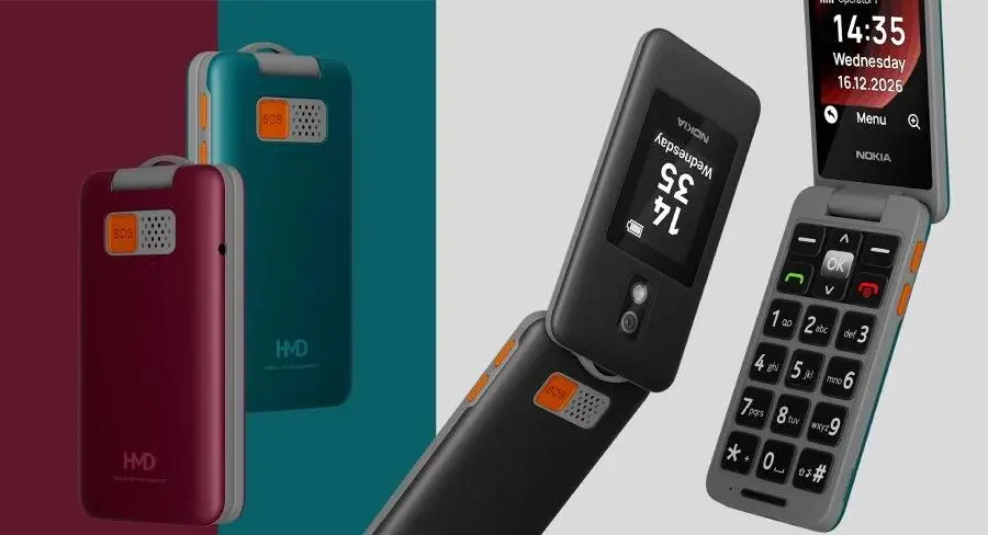 До 15 дней без подзарядки: представлен Nokia 2360 Flip с двумя экранами