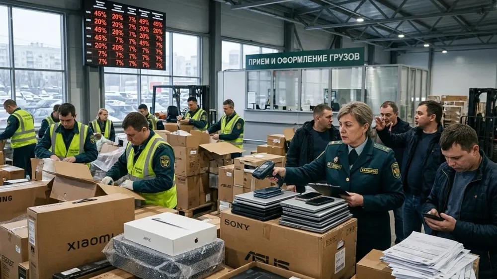 Минфин сразу вводит максимальную ставку налога на импорт электроники, никаких поблажек россиянам