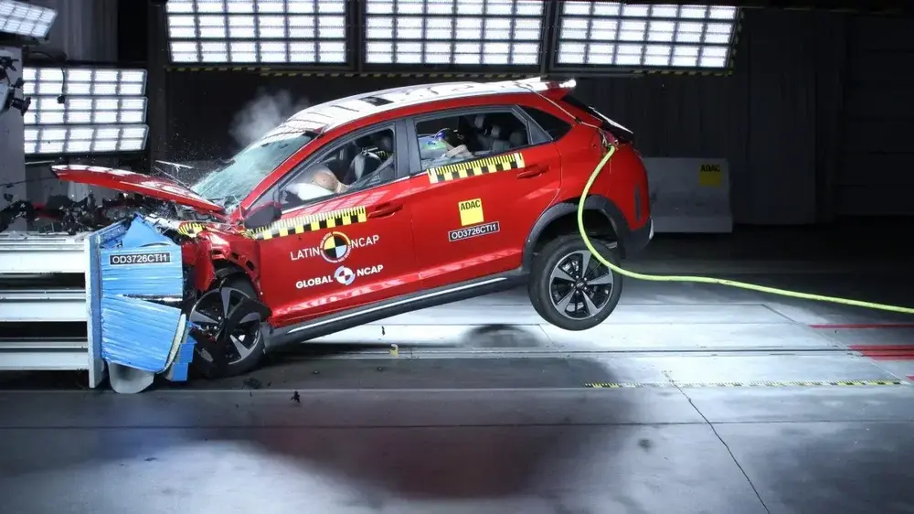 Шокирующий результат: Chery Tiggo 2 провалил краш-тесты Latin NCAP и заработал 0 звезд
