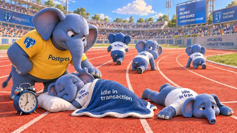 Записки оптимизатора 1С (ч.21). Idle in transaction в Postgres. Влияние на производительность 1С. Как бороться?