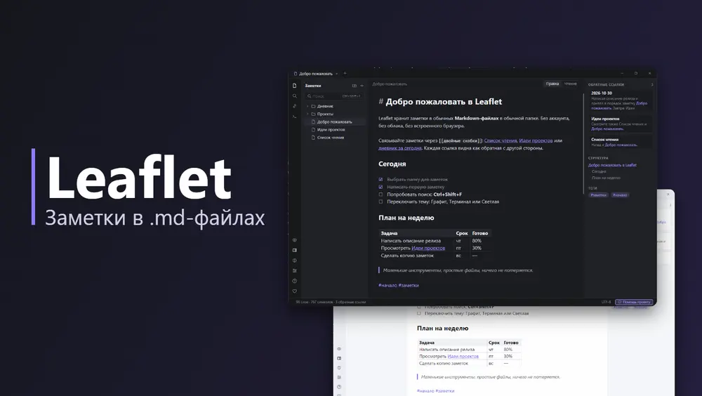 Заметочник для Windows на Markdown без WebView: C#, Avalonia и AvaloniaEdit, запуск за секунду