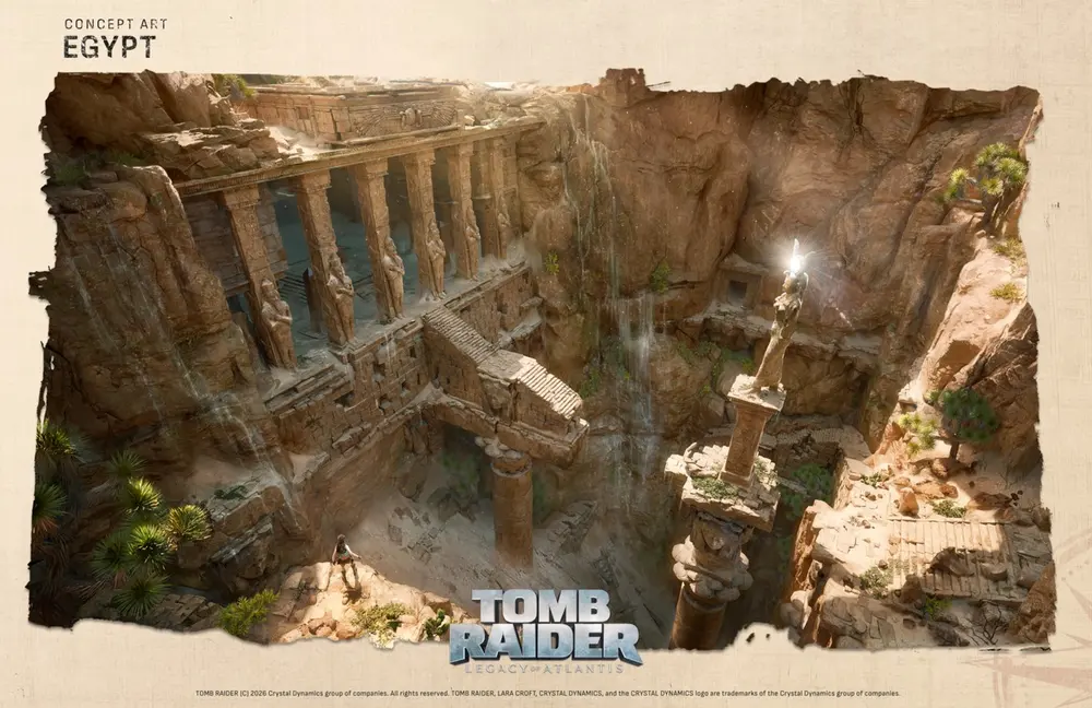 От джунглей Перу до храмов Египта: создатели ремейка Tomb Raider: Legacy of Atlantis представили атмосферные постеры