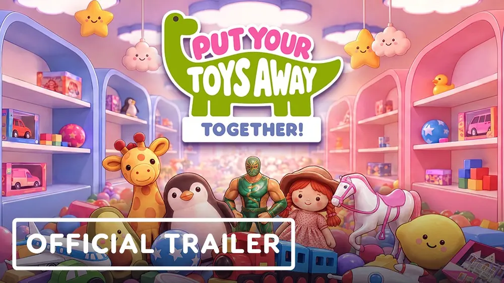Put Your Toys Away Together! предлагает навести порядок в магазине игрушек вместе с друзьями