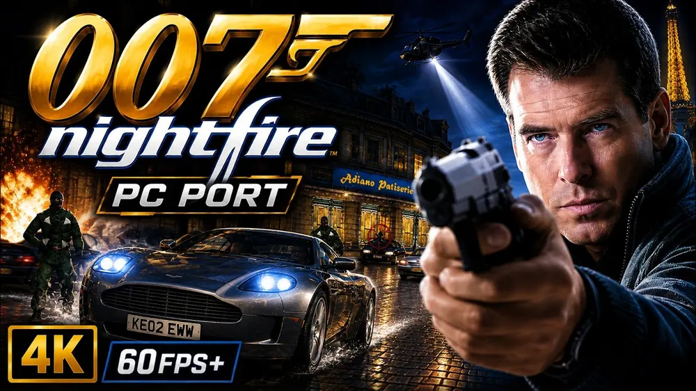 Консольную версию 007: Nightfire перенесли на ПК через статическую рекомпиляцию - с 60 FPS, ultrawide и мышью
