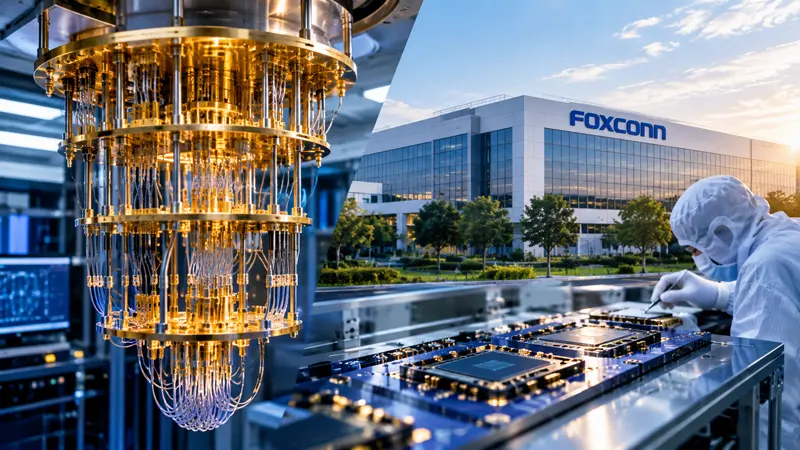 Ничто не предвещало: Foxconn собралась стать крупнейшим в мире производителем квантовых компьютеров