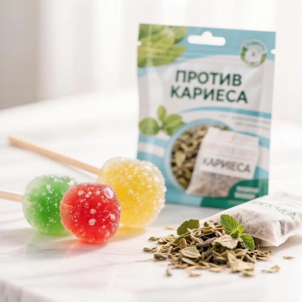 Кубанские учёные создали леденцы и фиточай против кариеса