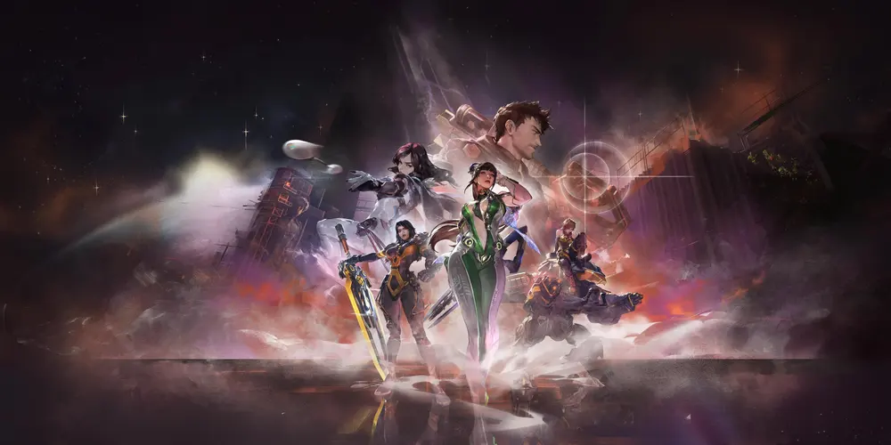 Blizzard опубликовала ключевой арт коллаборации Overwatch x EVE Protocol