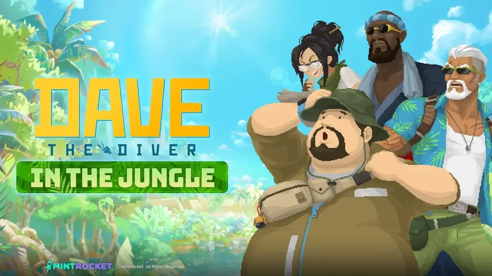 DAVE THE DIVER получила достижения Steam для дополнения In the Jungle