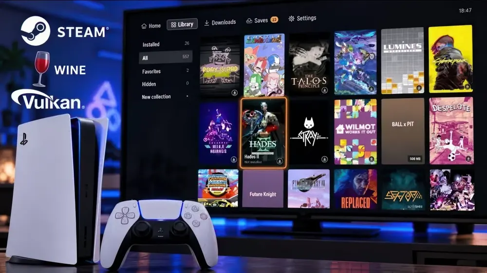 Playden превращает взломанную PS5 в подобие Steam Machine с поддержкой Cyberpunk 2077 и Resident Evil 4