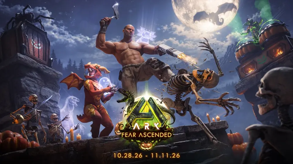 ARK: Survival Ascended получит хэллоуинское событие Fear Ascended и обновление с гиганотозавром