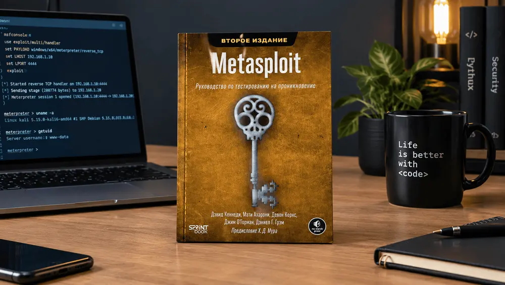 Пентест по PTES: руководство по Metasploit от создателей индустрии