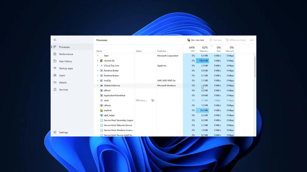 Инженер Microsoft объяснил, почему Диспетчер задач Windows 11 зависает при высокой нагрузке на процессор
