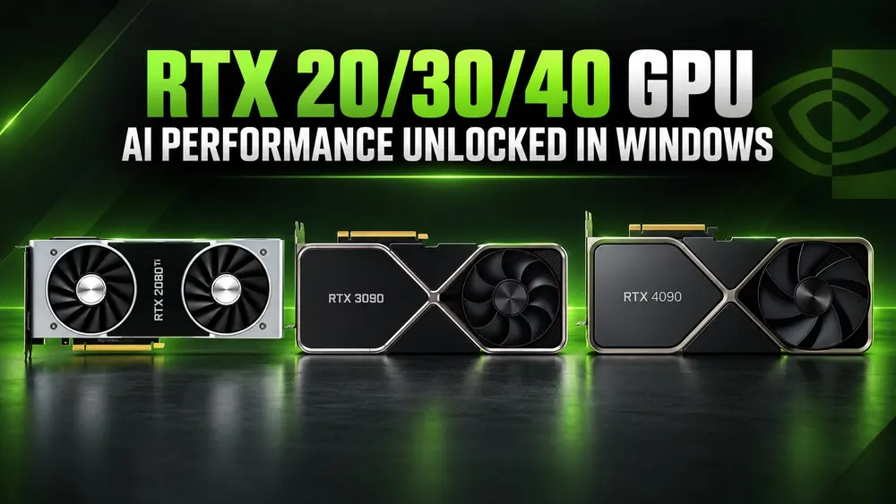 Новая утилита позволяет увеличить производительность видеокарт NVIDIA RTX до 75% в задачах ИИ