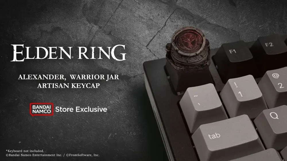 Александр из Elden Ring поселился на клавиатурах в виде коллекционного кейкапа