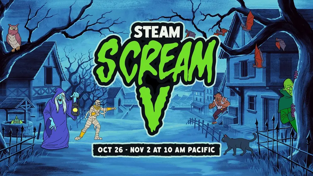В Steam стартовал хэллоуинский фестиваль "Страхи в Steam 5" - скидки на хорроры достигают 90%