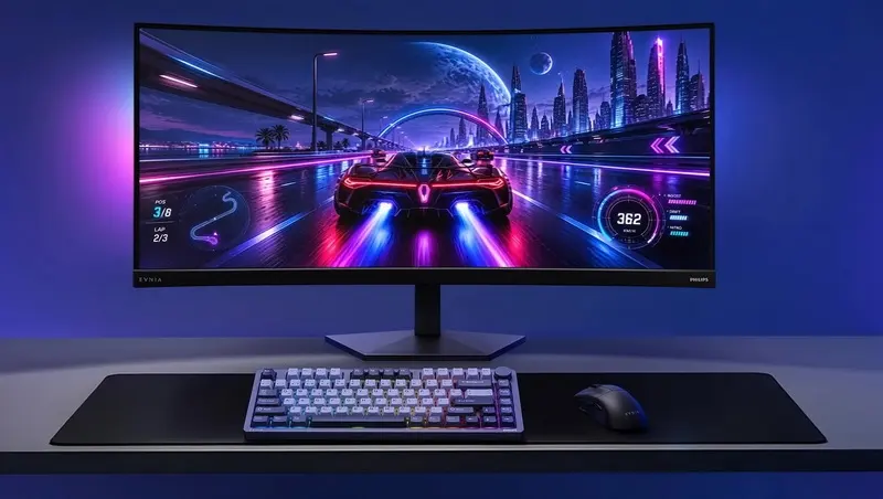 Philips представила первый в мире 36-дюймовый сверхширокий игровой монитор с частотой обновления 260 Гц