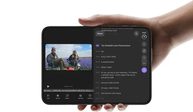 Samsung подшутила над «трещащим по швам» iPhone Duo, которые не складывается