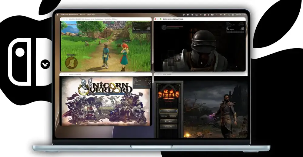Игры Nintendo Switch нативно заработали на Mac с Apple Silicon - Monster Hunter Rise выдаёт 60 FPS даже на базовом M1