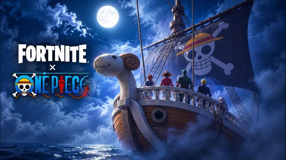 Луффи и Пираты Соломенной Шляпы посетят Fortnite в новой коллаборации с One Piece