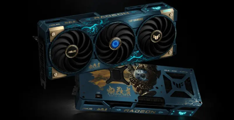 ASUS выпустила TUF Gaming Radeon RX 9070 XT Onimusha Special Edition
