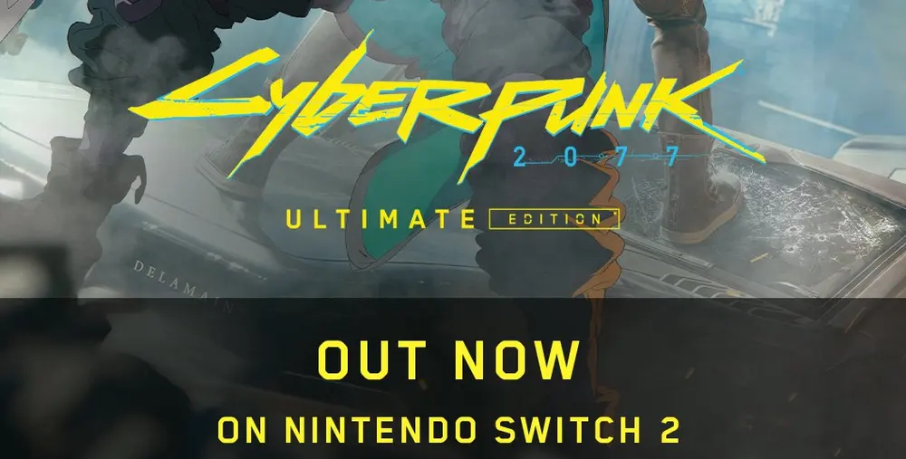 Обновление 2.5 для Cyberpunk 2027 с кроссовером Edgerunners 2 добралось до Nintendo Switch 2