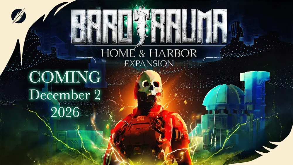Barotrauma получит Home & Harbor 2 декабря - игроки смогут владеть аванпостами и развивать их