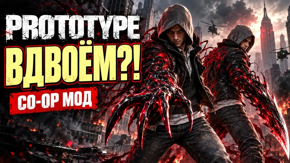 Для Prototype (2009) разрабатывают кооперативный мод - появились первые тесты на двух ПК