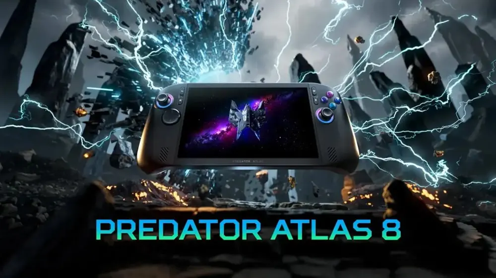 Портативная Windows-консоль Acer Predator Atlas 8 вышла на рынок с неожиданно низкой ценой