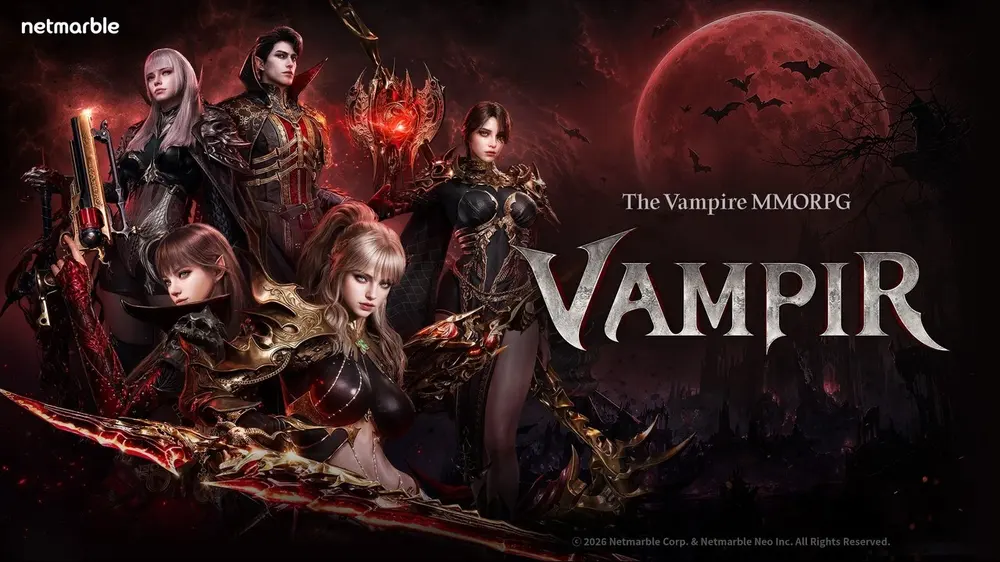 Netmarble запустила глобальную версию Vampir на ПК, iOS и Android с кроссплеем между платформами