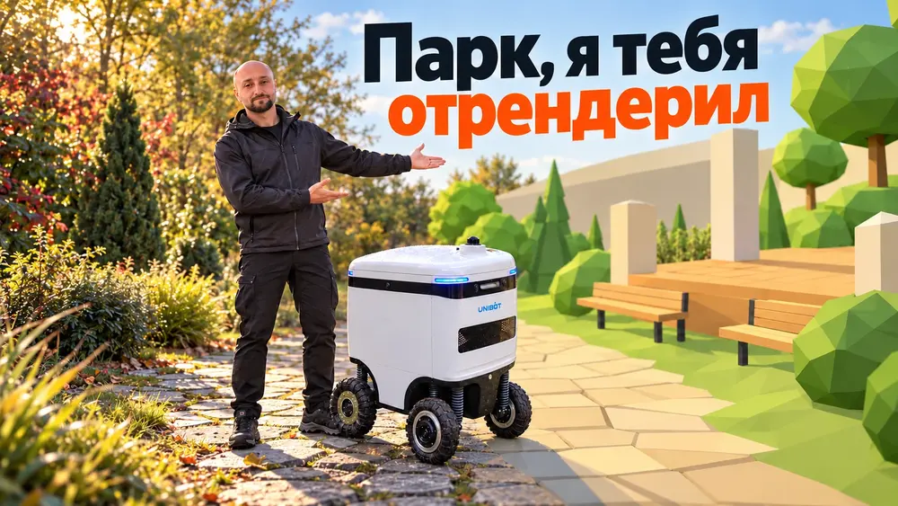 Парк, я тебя отрендерил