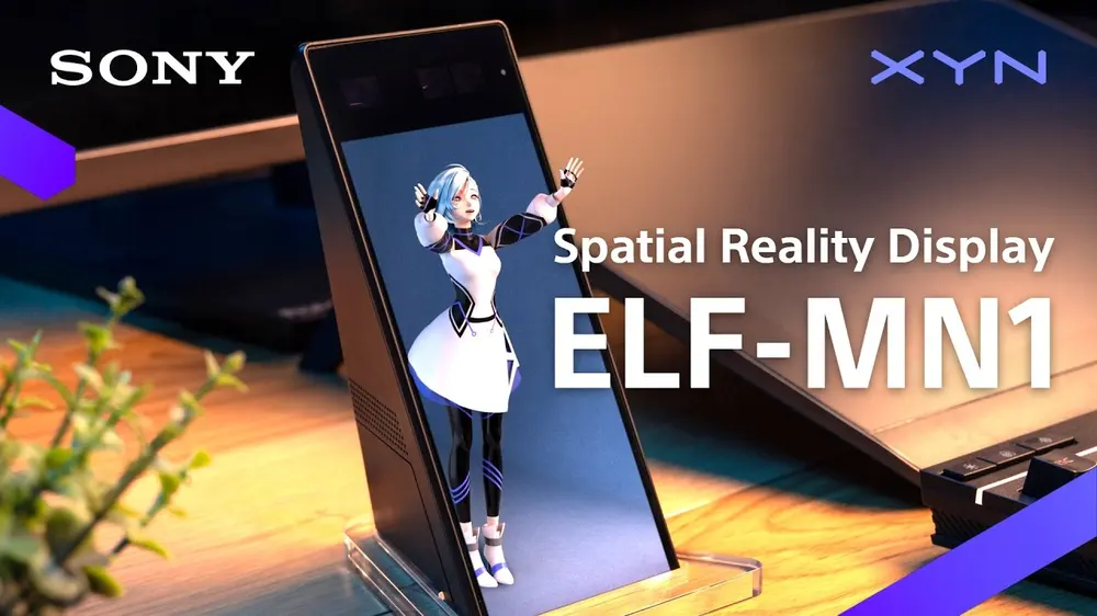 Аниме-тян у вас дома: Sony представила 3D-дисплей ELF-MN1 с поддержкой ИИ-компаньонов