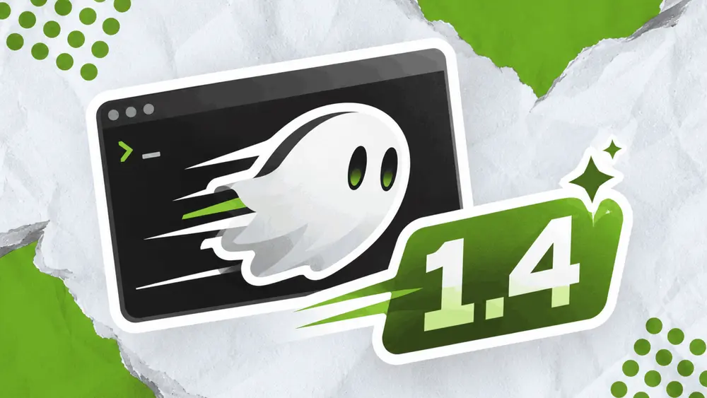 Ghostty 1.4: терминал ускоряется, экономит память и учится быть осторожнее