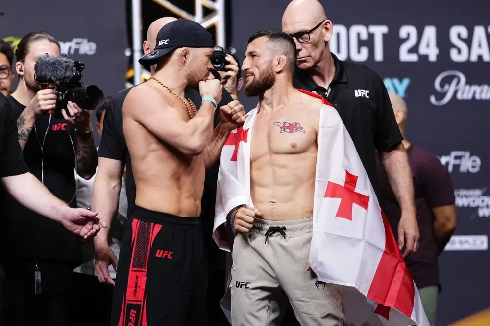 Гонорары Петра Яна и Мераба Двалишвили за третий бой на UFC 333