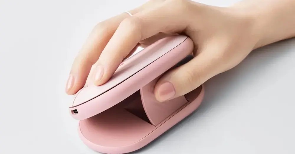 Logitech выпустила мышь со складной рукояткой