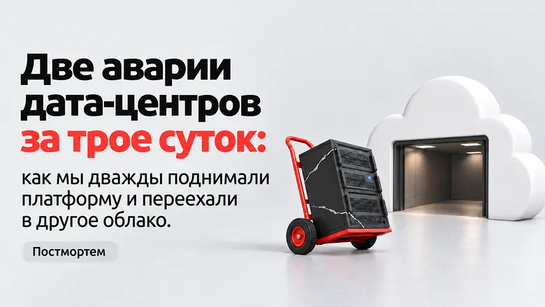 Две аварии дата-центров за трое суток: как мы дважды поднимали платформу и переехали в другое облако. Постмортем