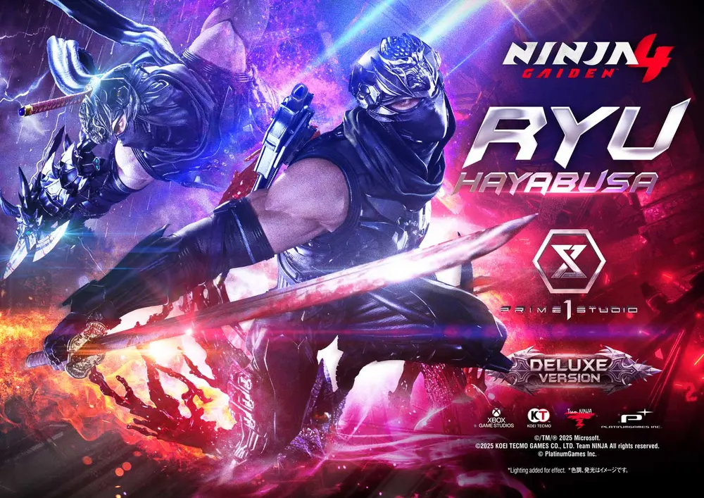 Prime 1 Studio представила коллекционную фигурку Рю Хаябусы из Ninja Gaiden 4 за $1799