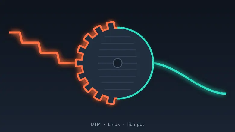 Попросил Claude починить прокрутку в Linux под UTM — получил демон, окно настроек и находку в libinput