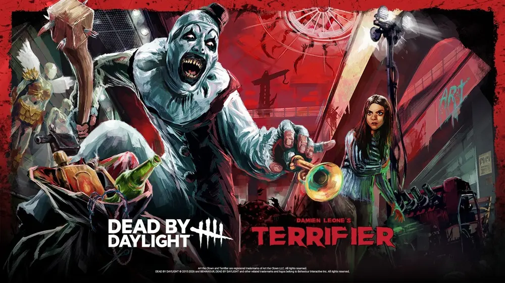 В Dead by Daylight появится клоун Арт из "Ужасающего" - с мешком оружия и собственными добиваниями