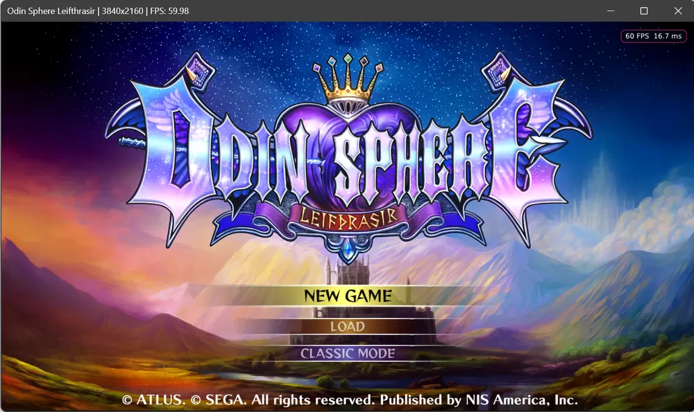 Состоялся релиз неофициального нативного ПК-порта Odin Sphere Leifthrasir